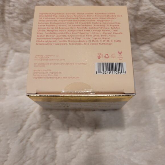 Grande Cosmetics GrandeBUFF Moisturizing Lip Scrub Strawberries Cream New Fresh - Picture 6 of 12